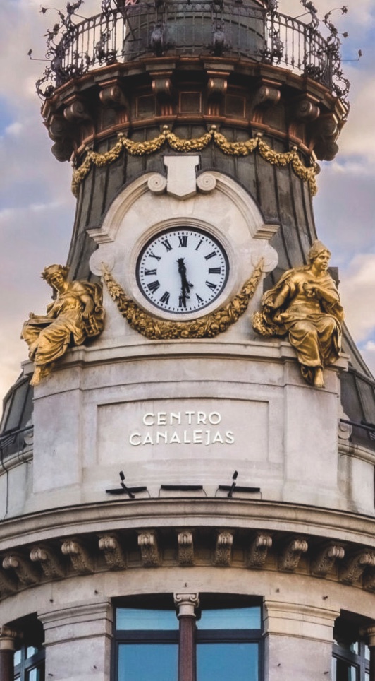 Torre del reloj de Centro Canalejas